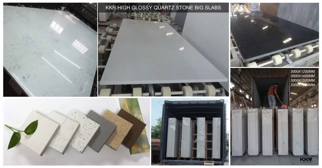 Artificial Marble Quartz Carrara Marble Quartz Stone