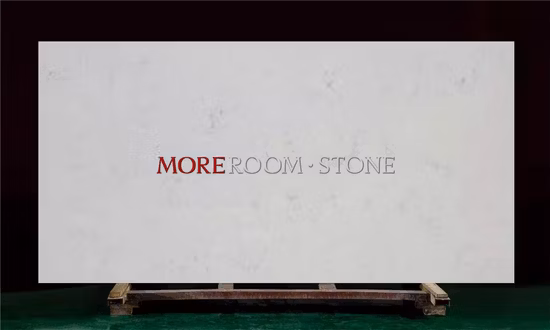 Dalle de quartz blanc Calacatta bon prix Quartz Yunfu pierre de cristal pur artificiel