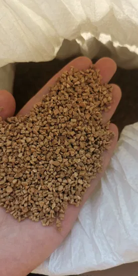 Grain de coquilles de noix de qualité abrasive pour meules collées